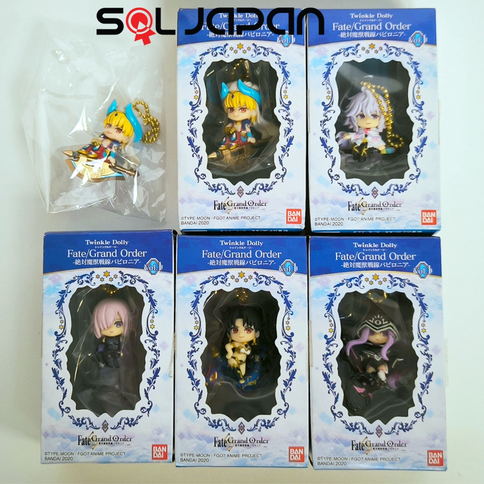 Fate Grand Order FGO Twinkle Dolly Vol 1 Gilgamesh Merlin Ishtar Mashu Ana Medusa Lily