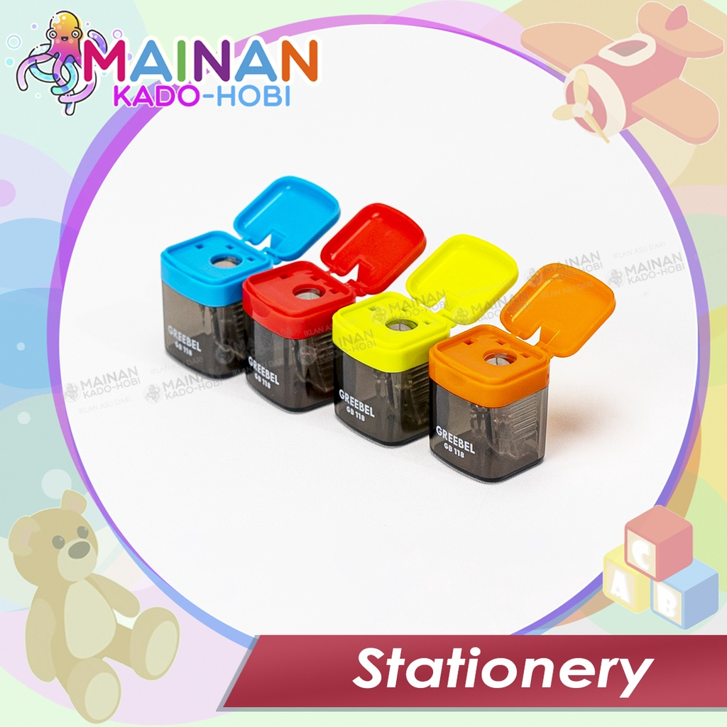 

PERLENGKAPAN STATIONERY ALAT TULIS SEKOLAH ANAK SHARPENER SERUTAN RAUTAN PENSIL