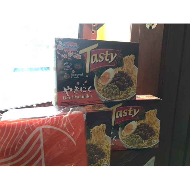 

Mie Sedaap Tasty Beef Yakiniku @3 Gratis Tas