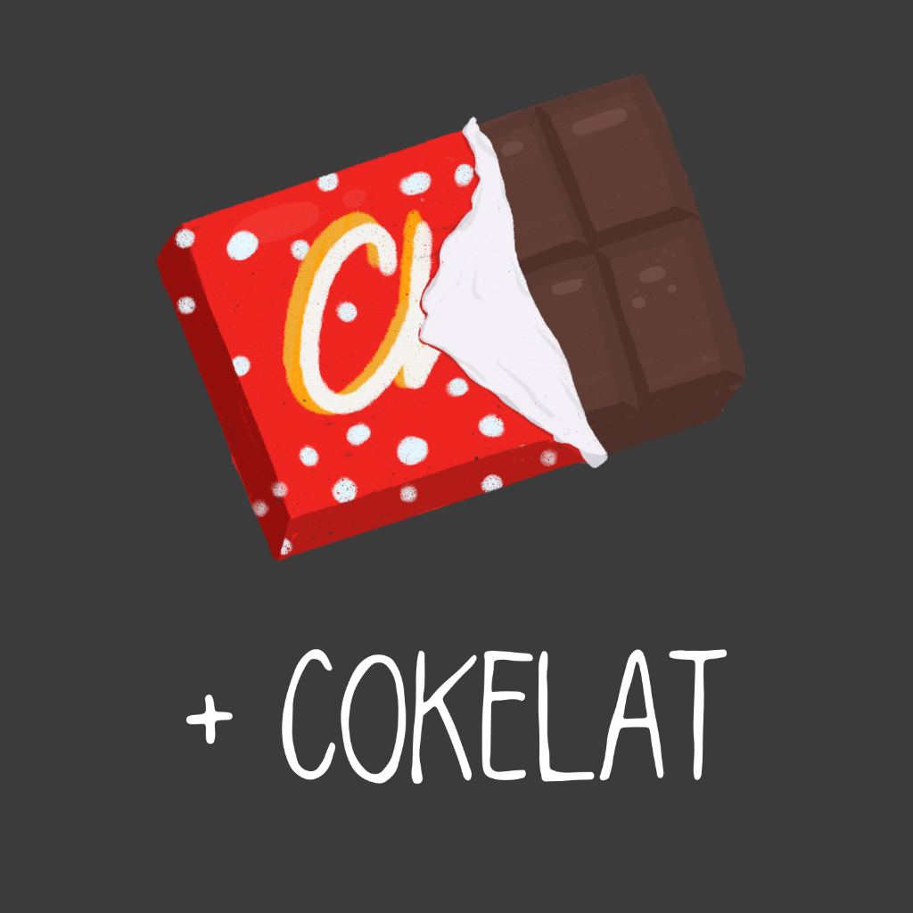 

Tambahan Cokelat