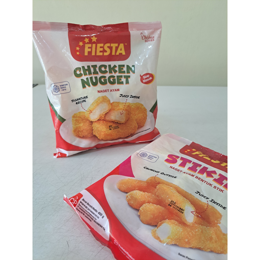 

Fiesta Chicken Nugget & Stikie 400 gram