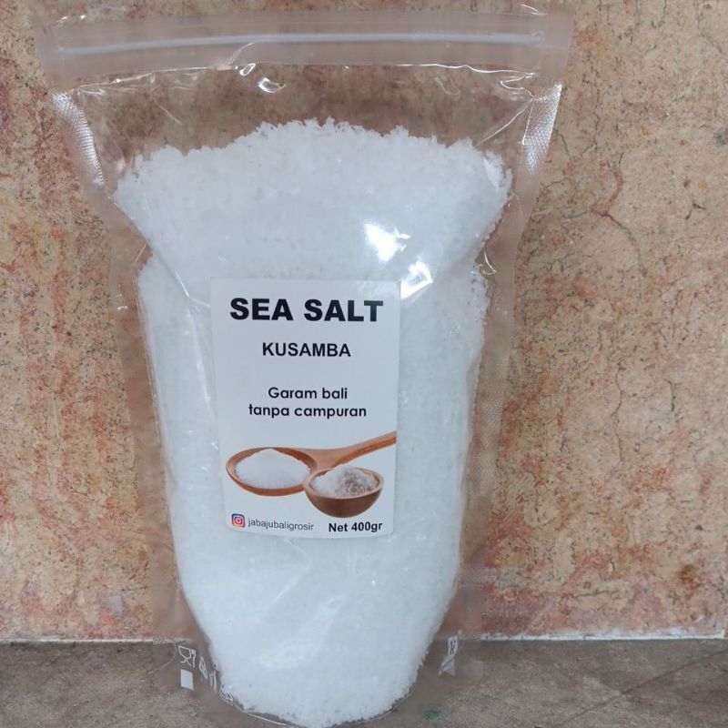 

400g KUSAMBA Sea Salt| Garam Laut Bali unrefined