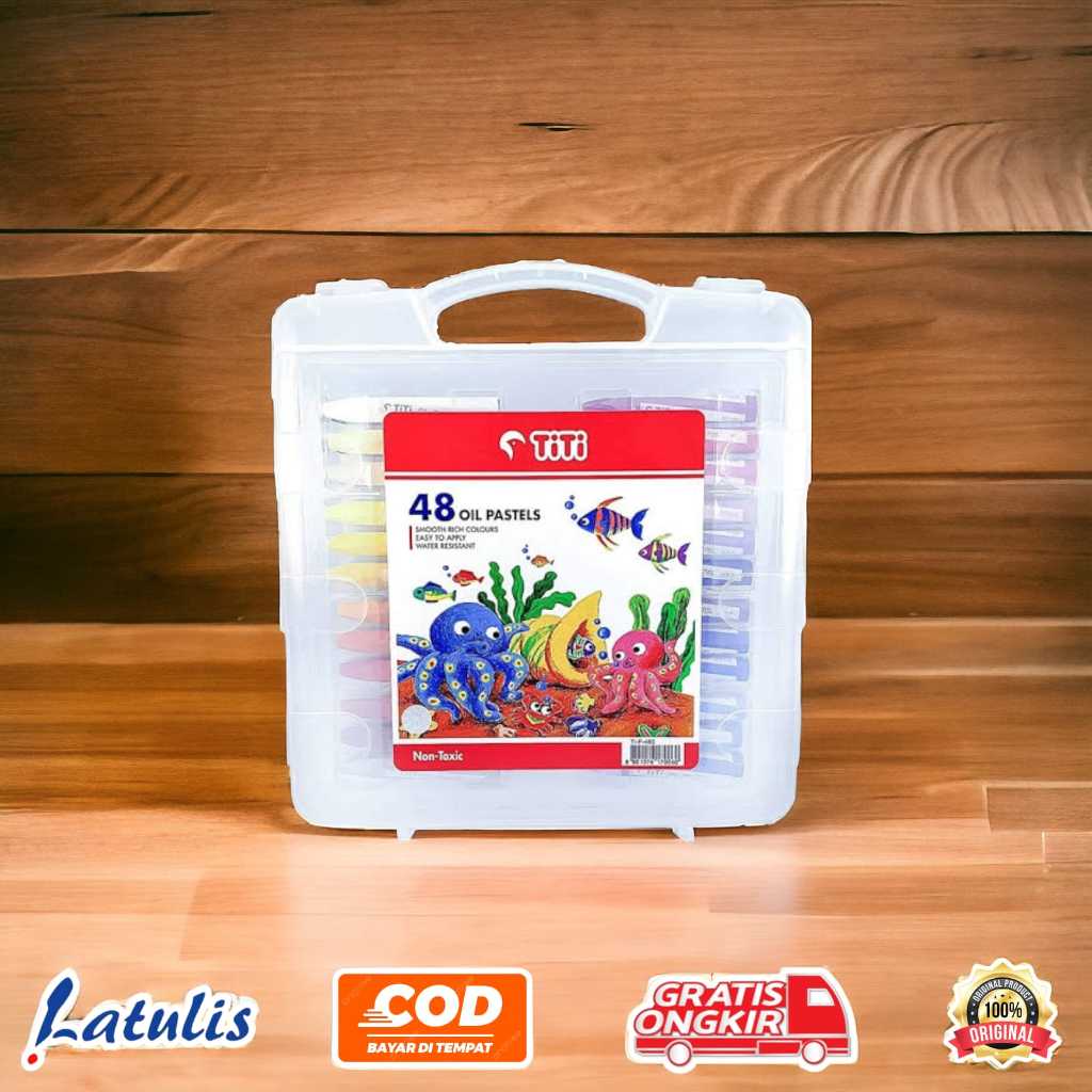 

Oil Pastel Titi 48s / Krayon Minyak Titi 48 Warna / Crayon Titi 48 Warna / Krayon Titi 48 Warna