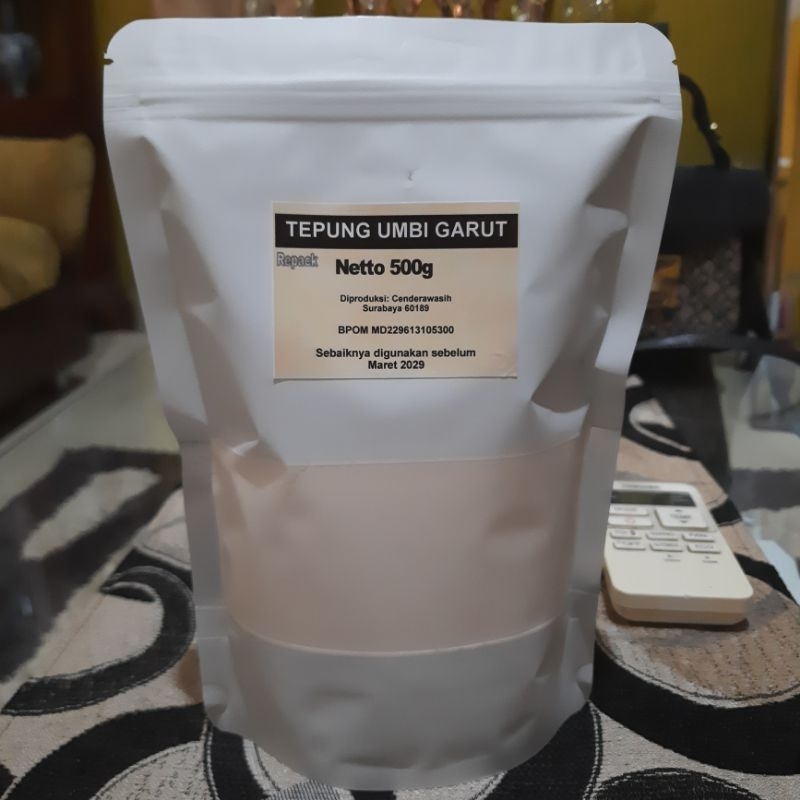 

Tepung Umbi Garut 500 gram