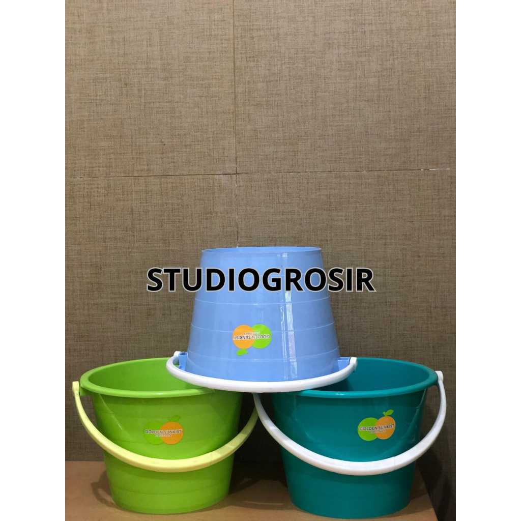 EMBER PLASTIK KECIL WARNA GOLDEN SUNKIST EK 4002