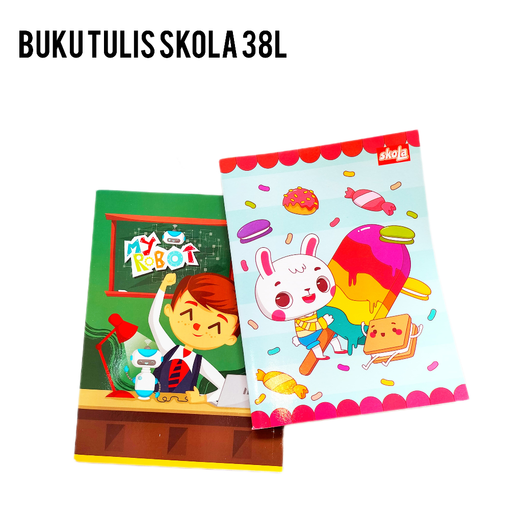 

V2_Buku Tullis SKOLA 38 Lembar (1Pcs Buku)