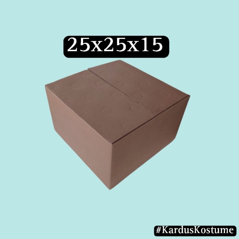 

KARDUS UKURAN 25X25X15
