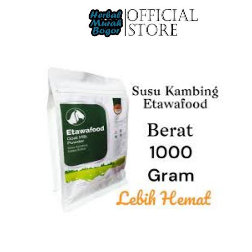 

Susu Kambing Etawafood 1kg (1000gr) Susu Kambing Etawa Premium