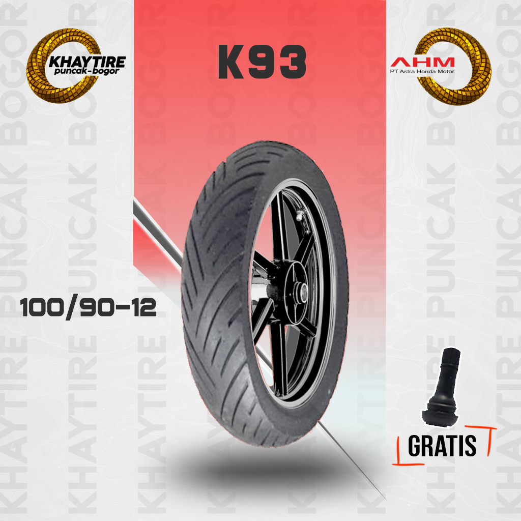 Ban Depan Tubles Motor NEW SCOOPY AHM K93 100/90 Ring 12