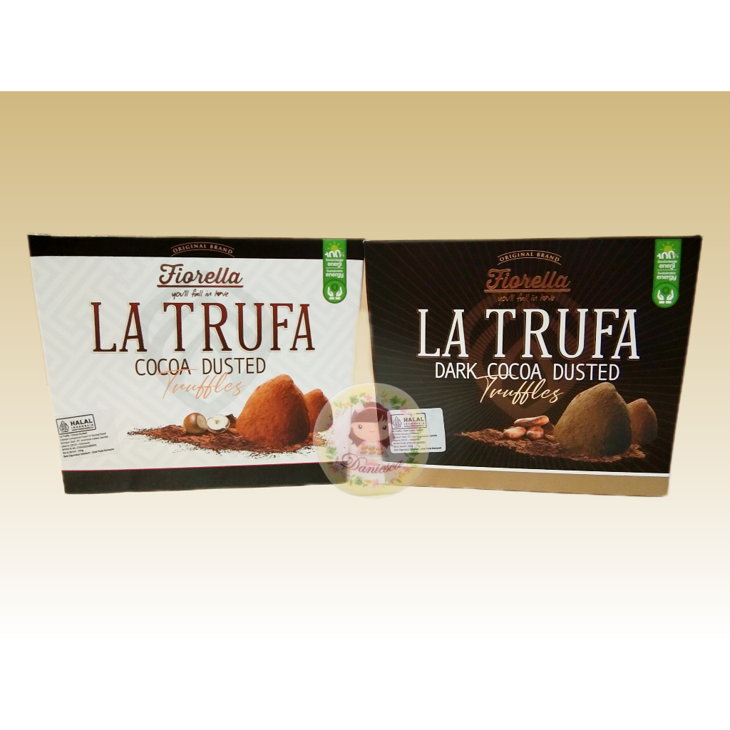 

Coklat Import I Fiorella La Trufa Dark Cocoa Truffles Dusted 200gr ( DS Bgr )