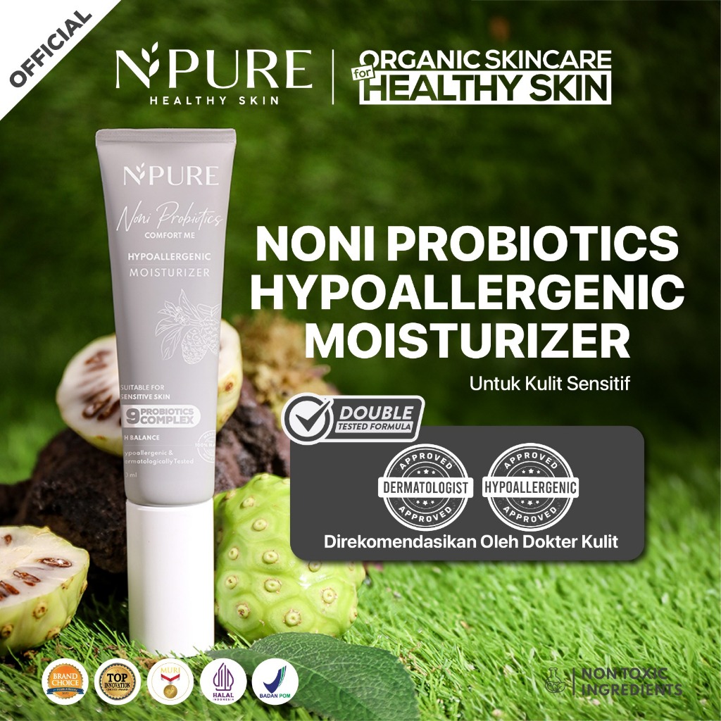 NONI MOISTURIZER - NPURE Moisturizer Noni / Comfort Me / Moisturizer Kulit Sensitif / Pelembap Ringa