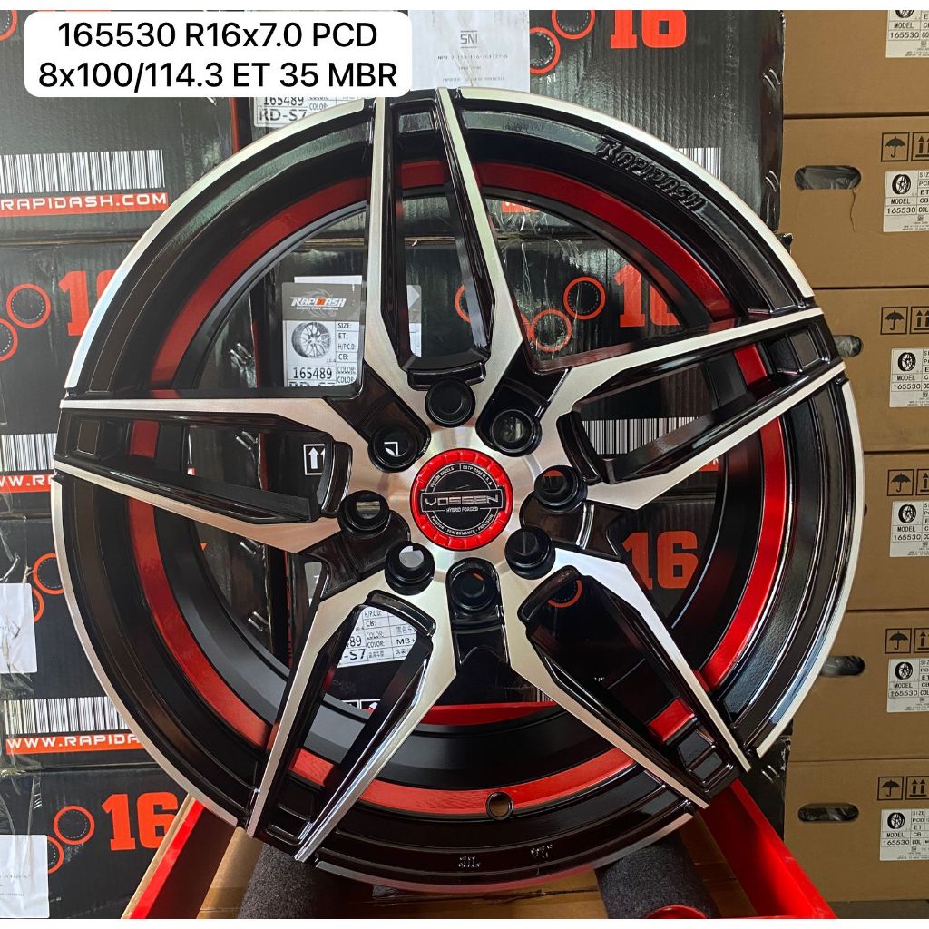 Velg Mobil Vossen GV Ring 16x7.0 PCD 8x100/114.3 ET 35 MBR