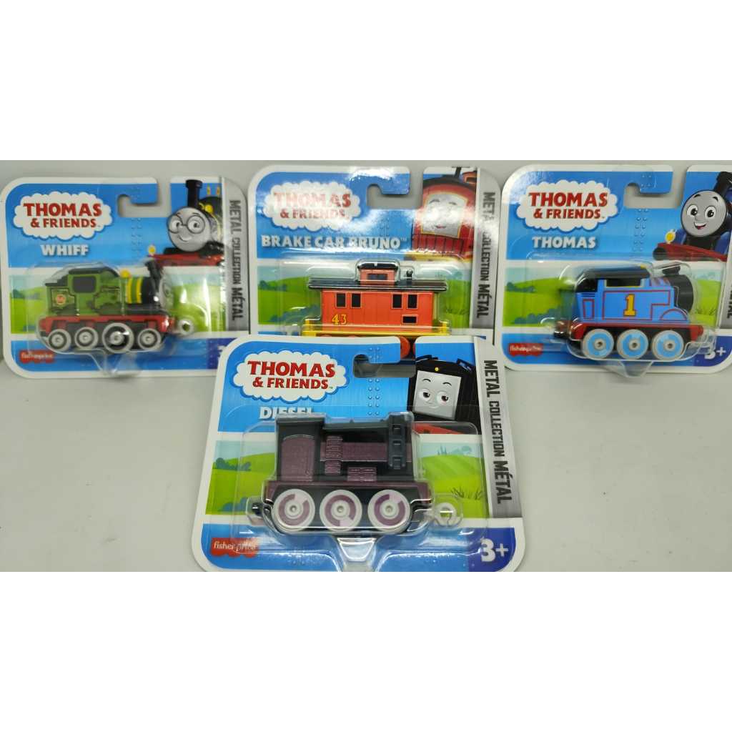 Thomas & Friends - Metal Collection Series - Kereta Thomas Base Besi - Fisher Price