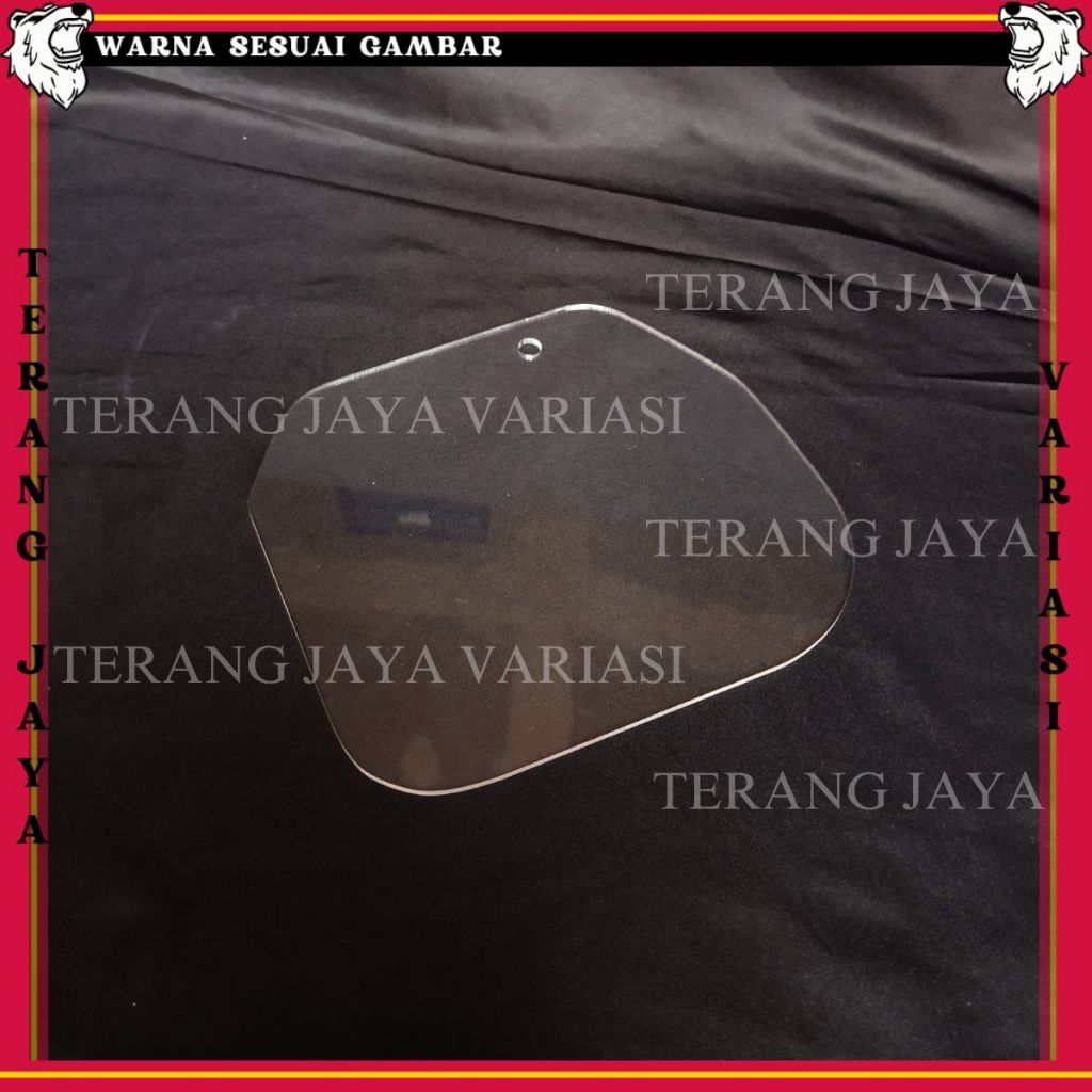 TUTUP AKI AKRILIK BENING BEAT 2013 2014 COVER PELINDUNG AKI STATER KASAR MOTOR BEAT STATER HALUS BEA