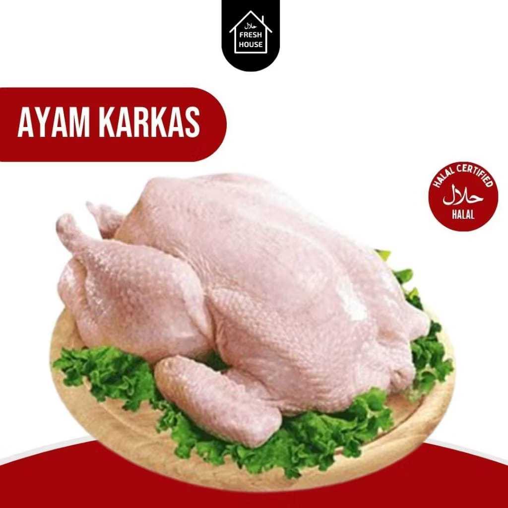 

AYAM POTONG UTUH / AYAM KARKAS BERAT 750GR