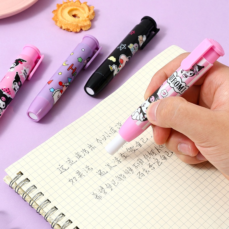 

Penghapus Pensil Mekanik Motif Karakter Kartun / Hapusan Eraser Bentuk Pensil / Penghapus Pensil Mekanik Motif Karakter Lucu