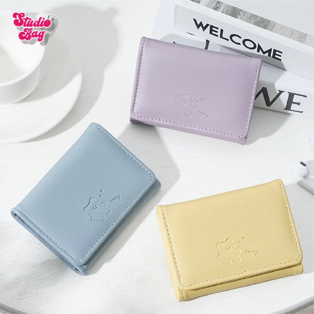 Rosetta Wallet Dompet Penyimpanan Wanita Barang Cewek Aesthetic Lucu Style Studiobag