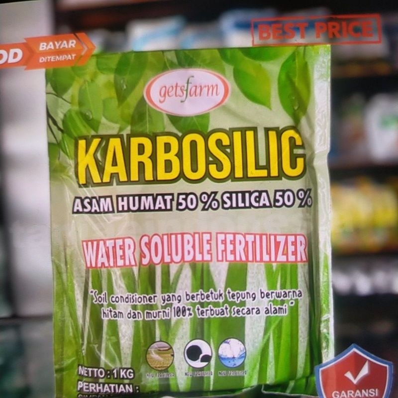 KARBOSILIC 1KG SILIKA KARBON PLUS ASAM HUMAT