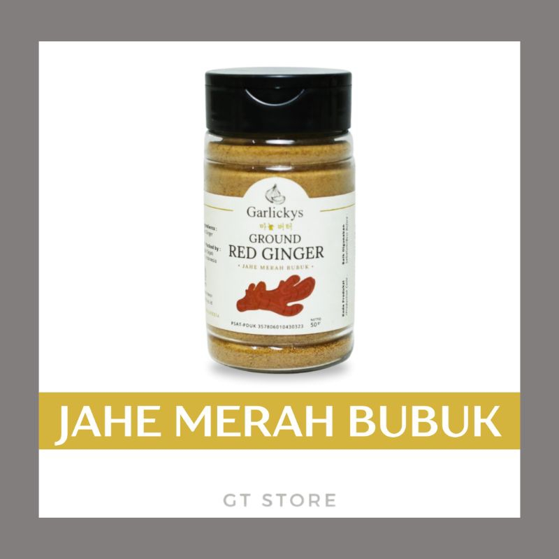 

Jahe Merah Bubuk Asli Red Ginger Ground Garlickys