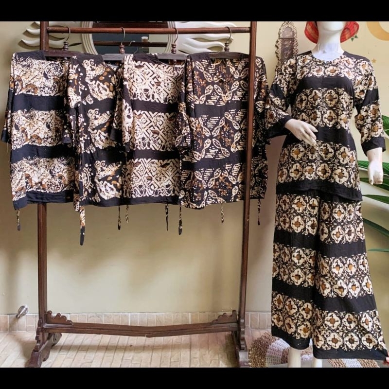 stelan kulot modern, Stelan batik modern