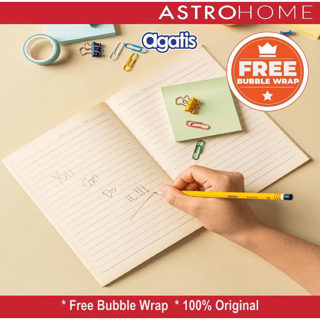 

Pensil Kayu Tulis Serut Ujian Sekolah Agatis Prime Wood Hexagonal Graphite Pencil 2B ( 1 pcs )