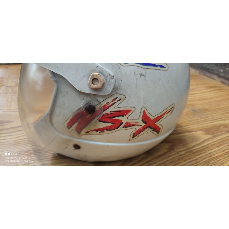 helem / kuno/jadul/ lawas/ perang /helm Honda nsx