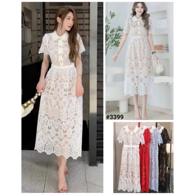 Gaun / dress BKK  Brukat prada