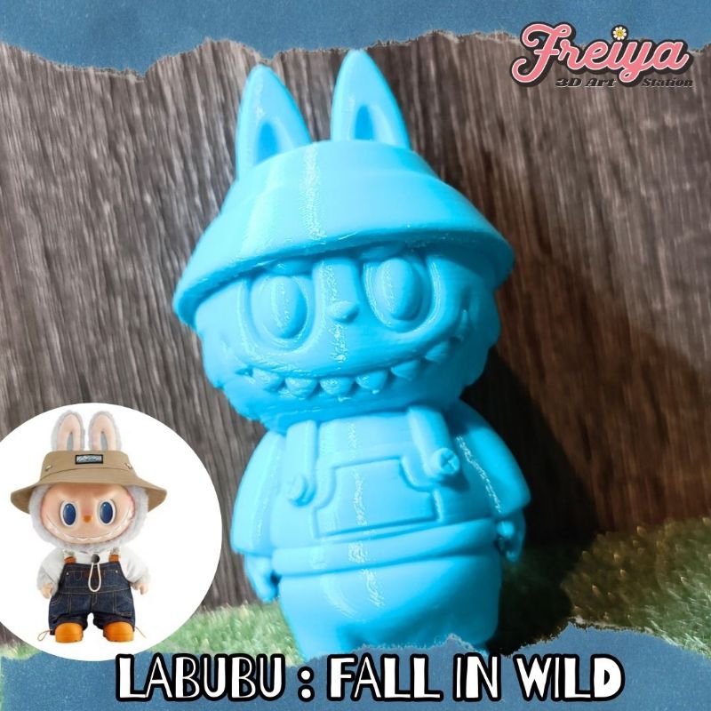 

DIY Paket Melukis Patung 3D Labubu Figurine