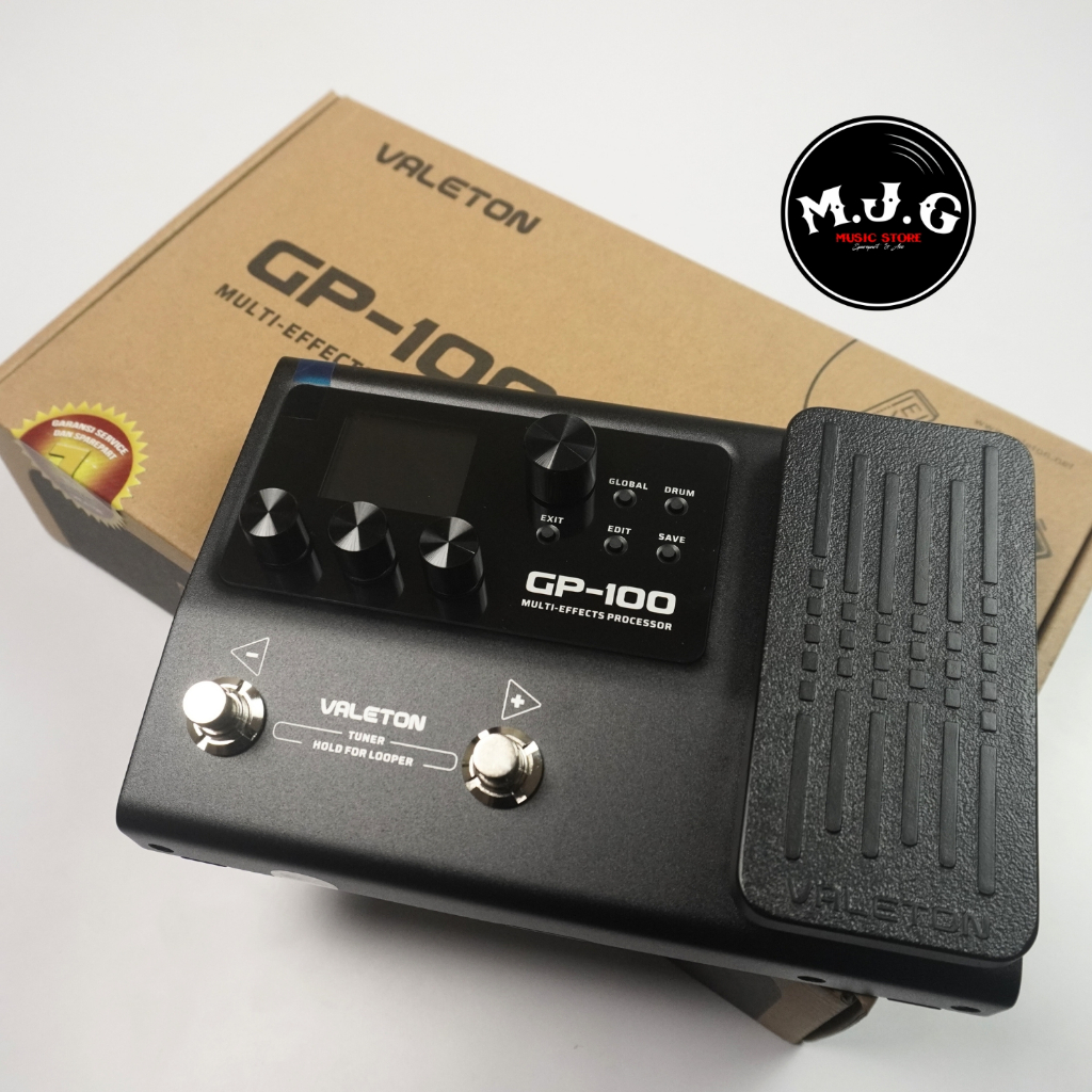 Efek gitar valeton GP100 GP 100 multieffect processor pedal
