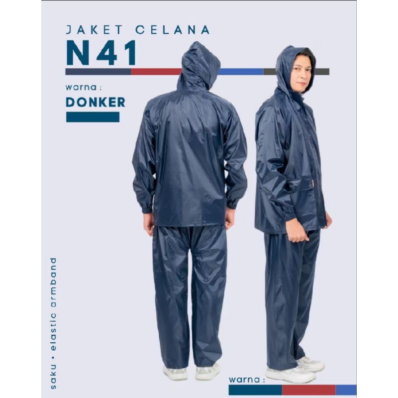 Mantol Jas Hujan Dewasa Baju Celana
