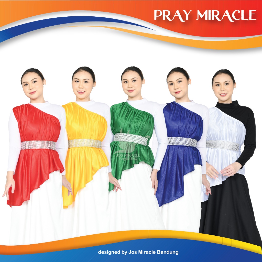 PM - Full Set - Croptop + Rok Payung - Dewasa - Penari Tamborin