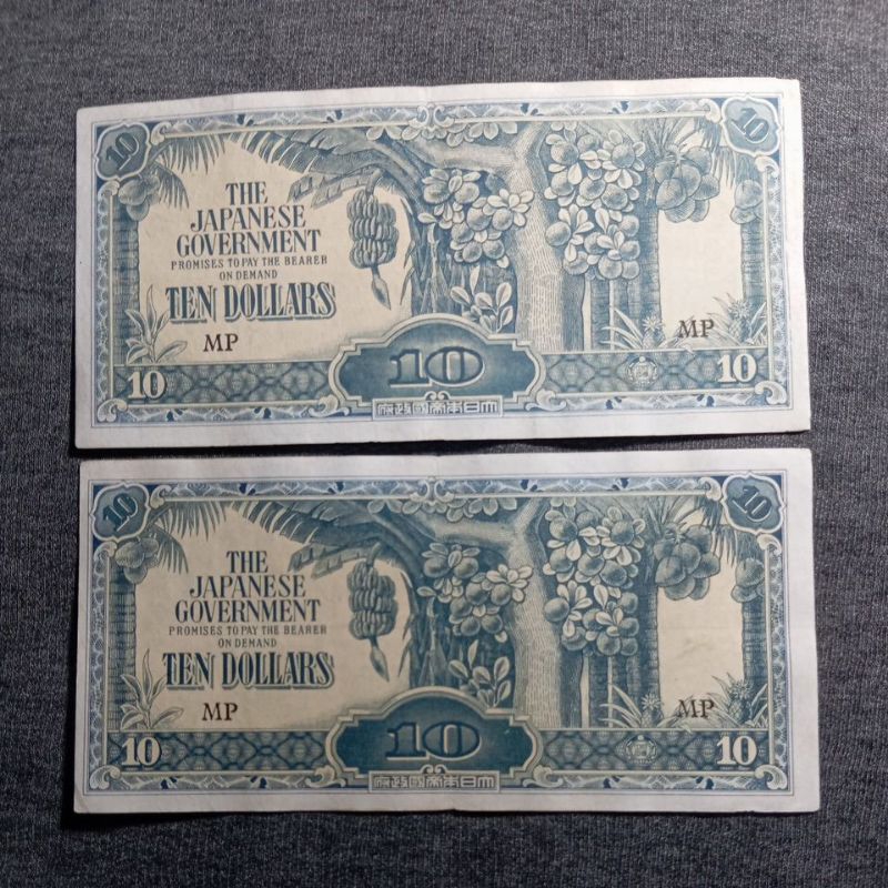 UANG KUNO 10 TEN DOLLARS