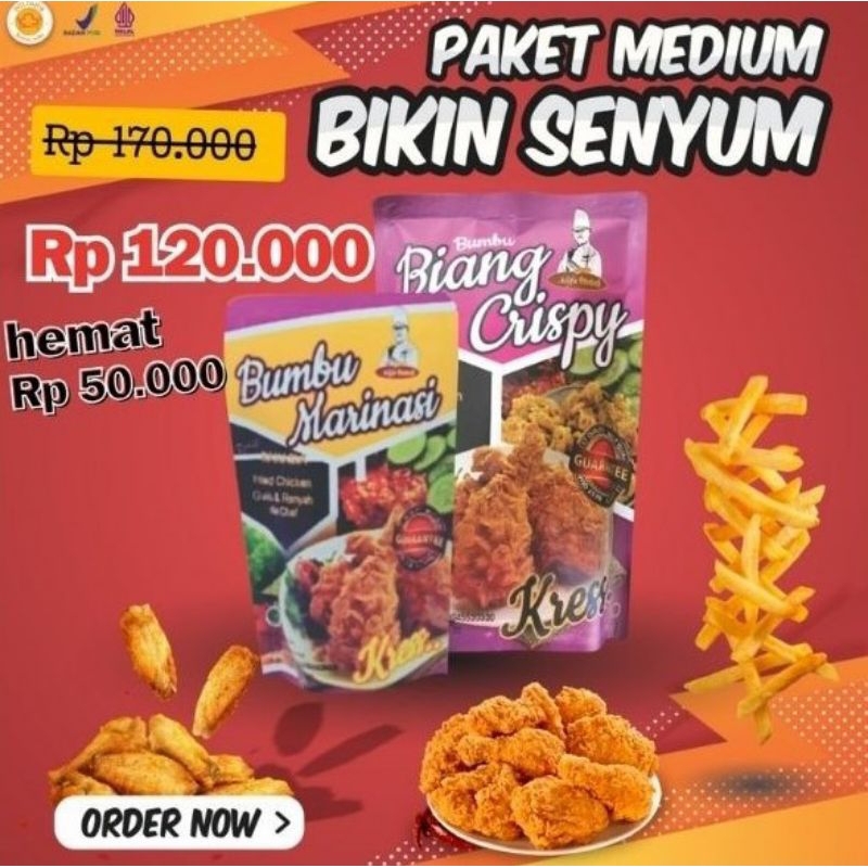 

paket medium alifafood