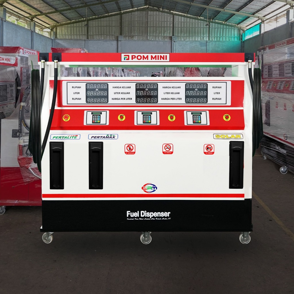 POM MINI - Pertamini Digital 3 Nozzle 3 x 110 Liter