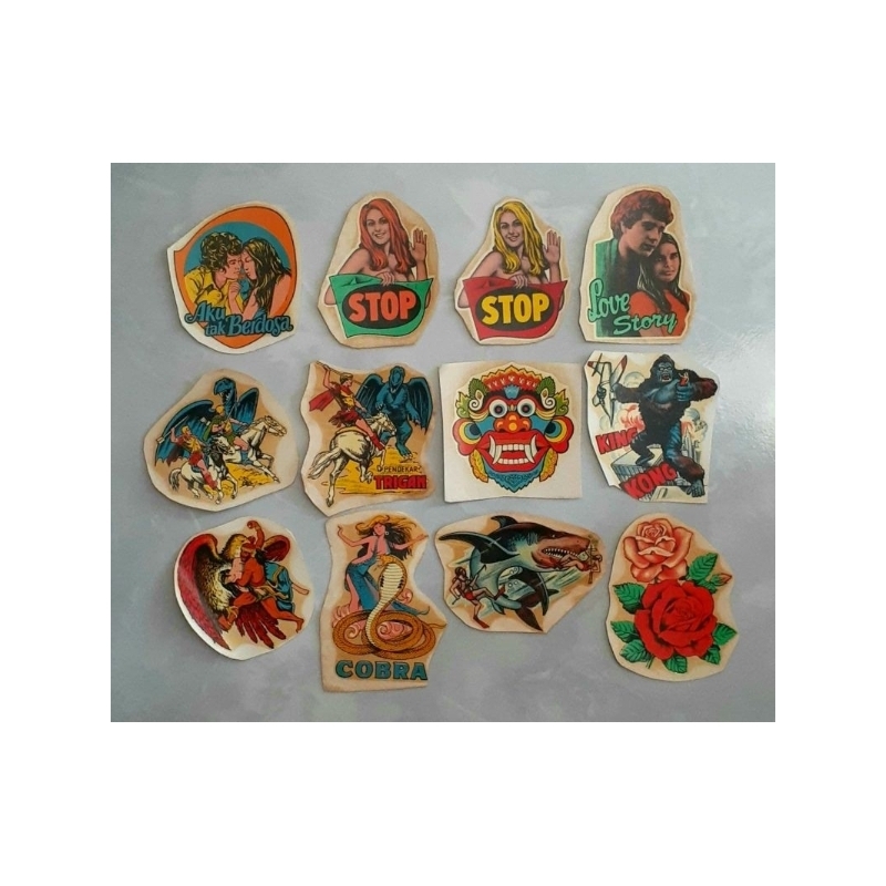 

Stiker Air Kuno 1970s