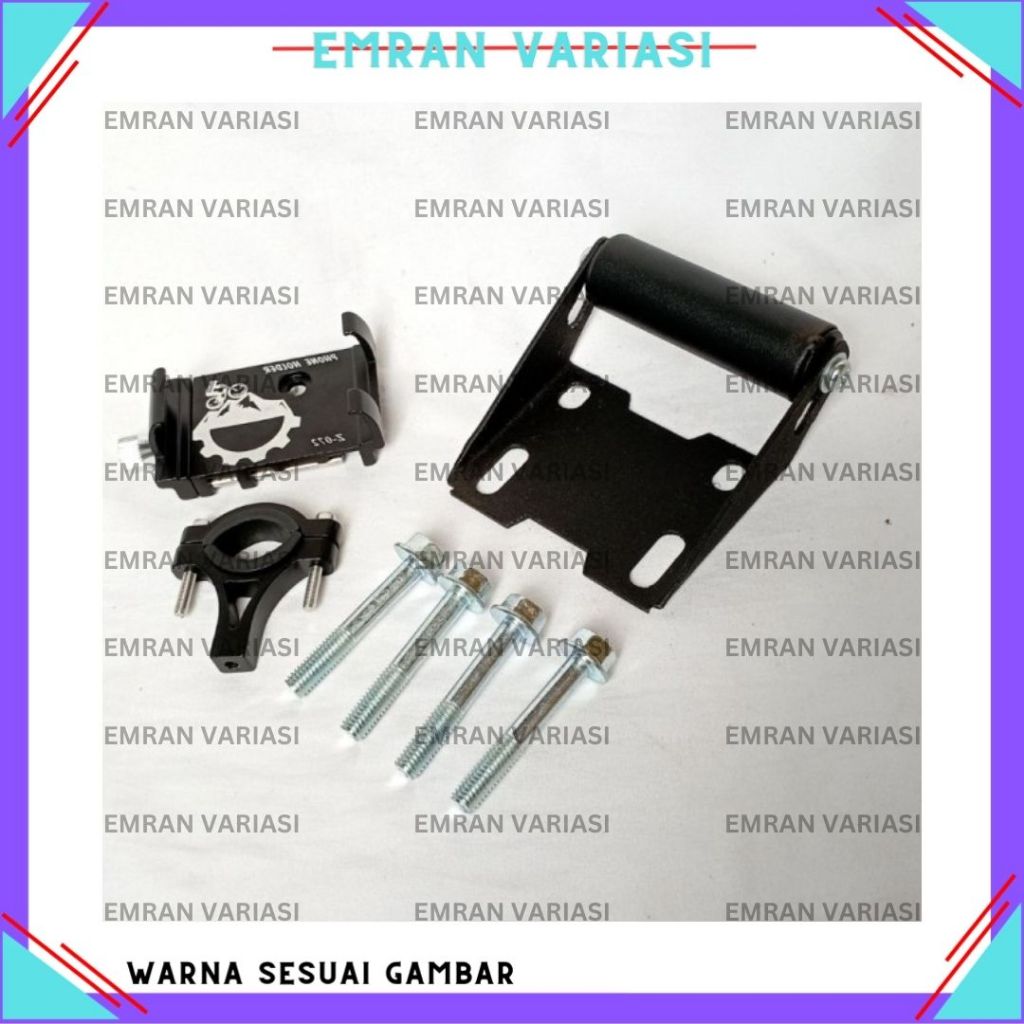 PAKET HOLDER GPS HP PCX 150 160 PHONE HOLDER ALUMUNIUM STANG MOTOR BRAKET BRACKET BREKET HOLDER HAND