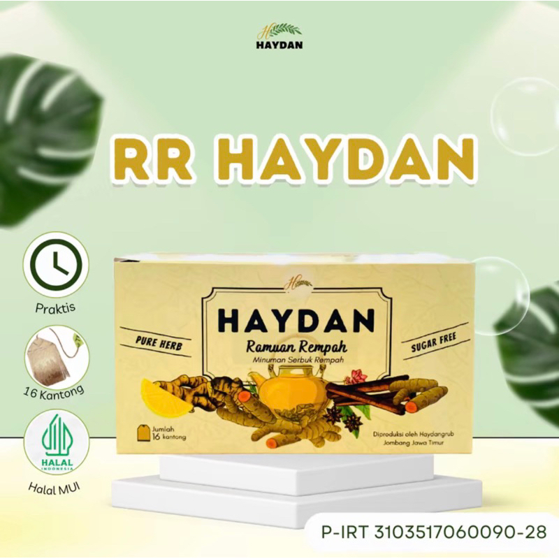 

Minuman RR HAYDAN ALA JSR 16x Minum Original