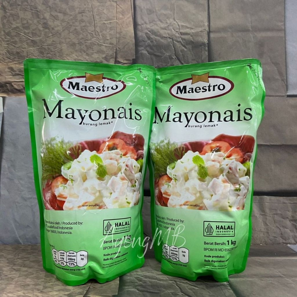 

MAYONAISE MAESTRO 1KG MAYONAIS MAESTRO