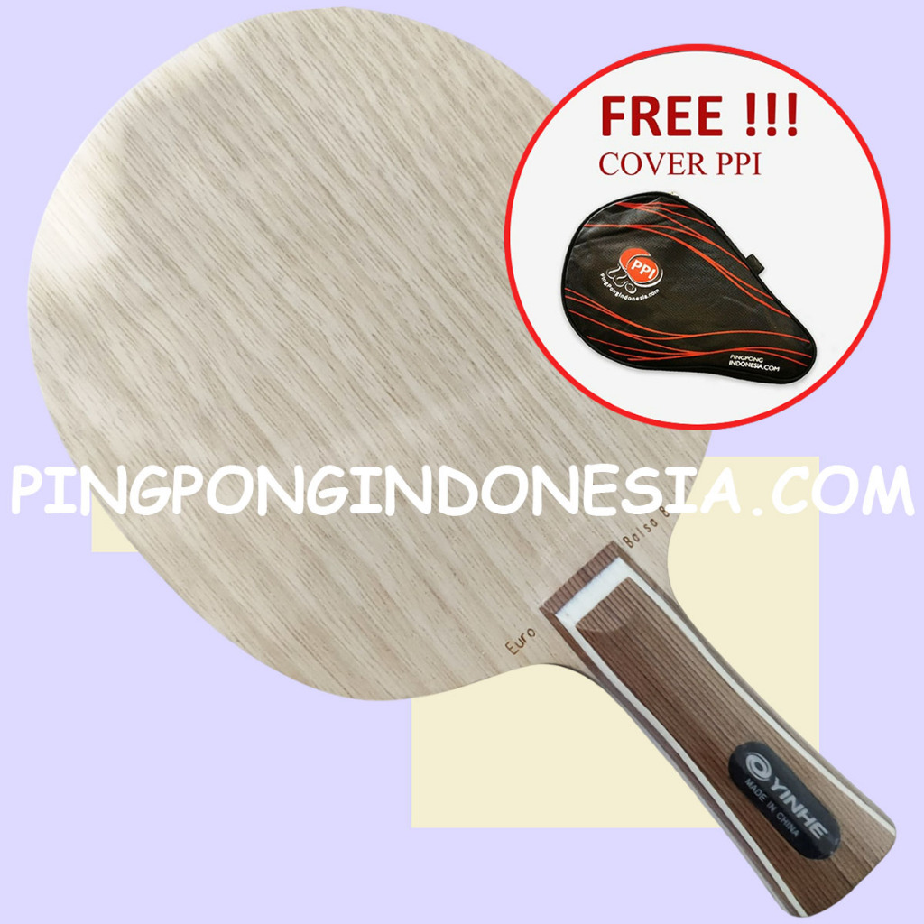 Yinhe Euro Balsa 8 - Blade Pingpong Kayu Tenis Meja Bat Bet Balsa8 Yinhe Balsa 8 Euro FL ST Kayu Ten