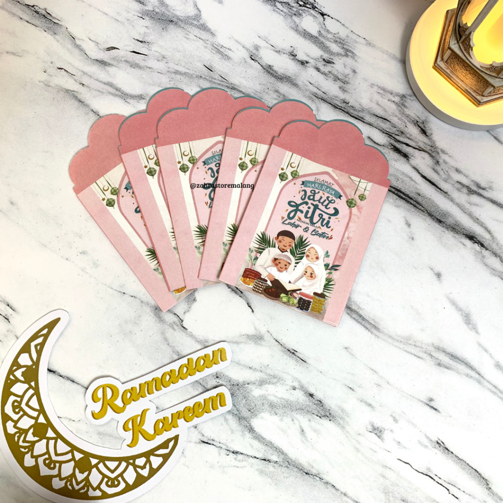 

10 pcs AMPLOP LEBARAN 2025 Medium Muslim