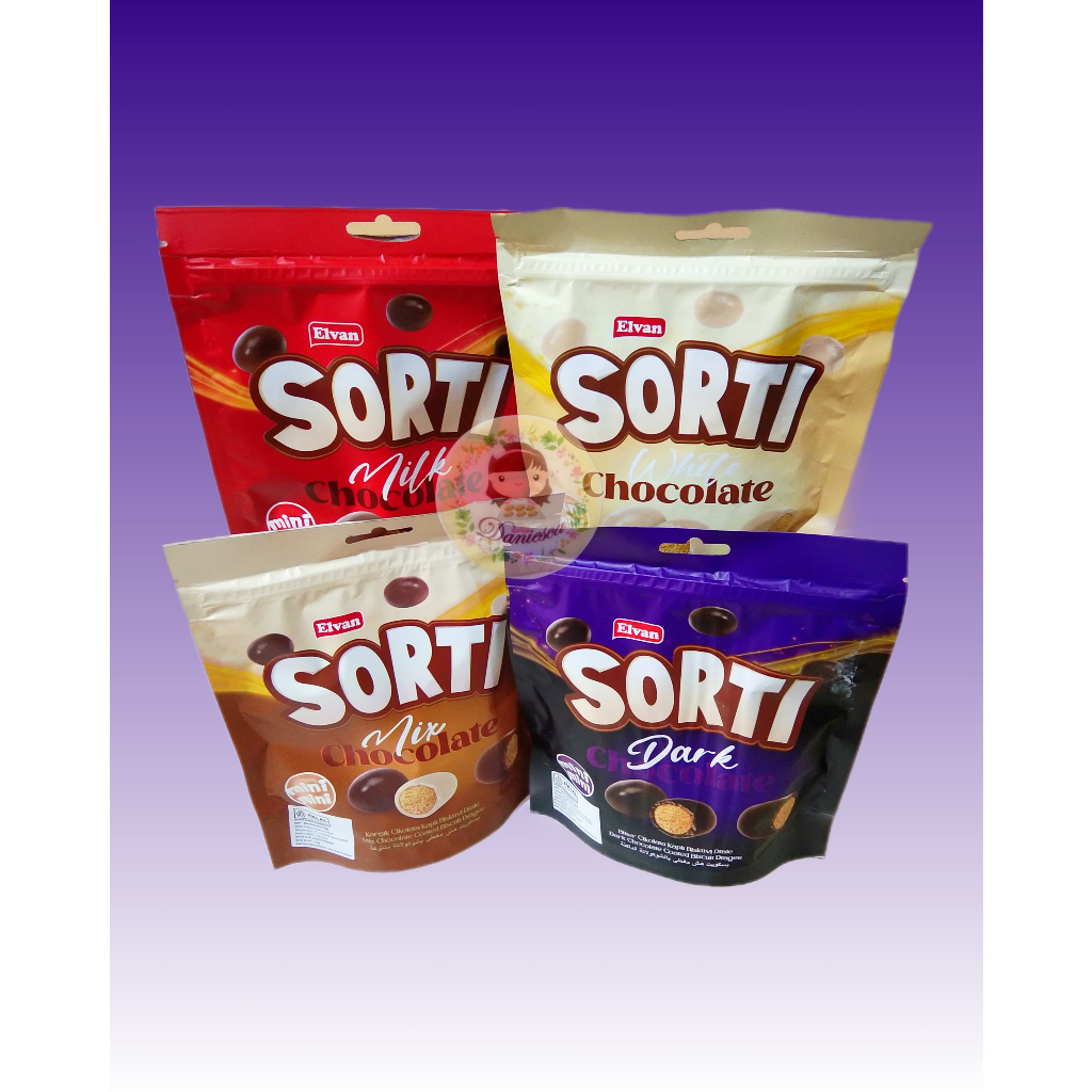 

Coklat Import I Elvan Sorti Mini Mini Chocolate Isi Biscuit 120gr spt Chic Choc ( DS Bgr )