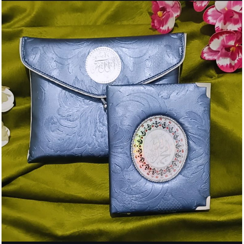 cetak Yasin hard  cover busa paket dompet