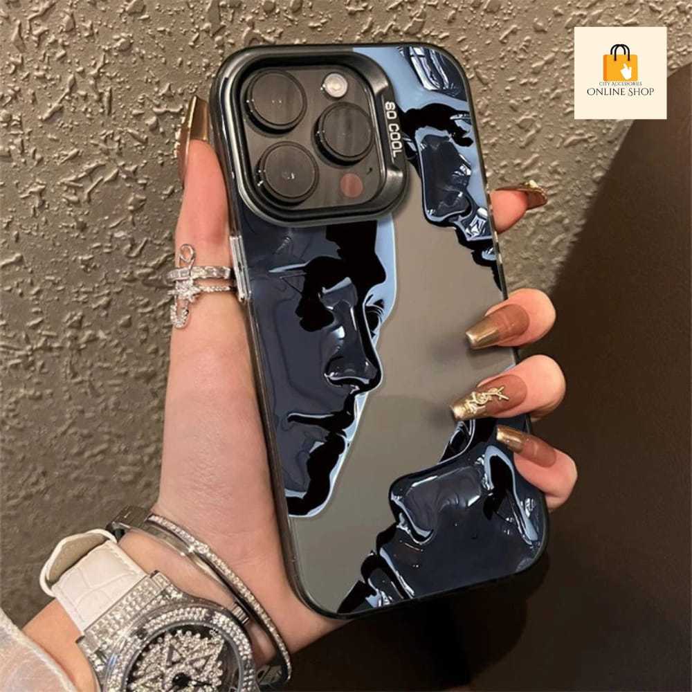 LL49 Premium Matte Case Casing Hp Vintage Art Statue Untuk Xiaomi Redmi A5 14C A1 A2 A3 9 9A 9C 9T 1