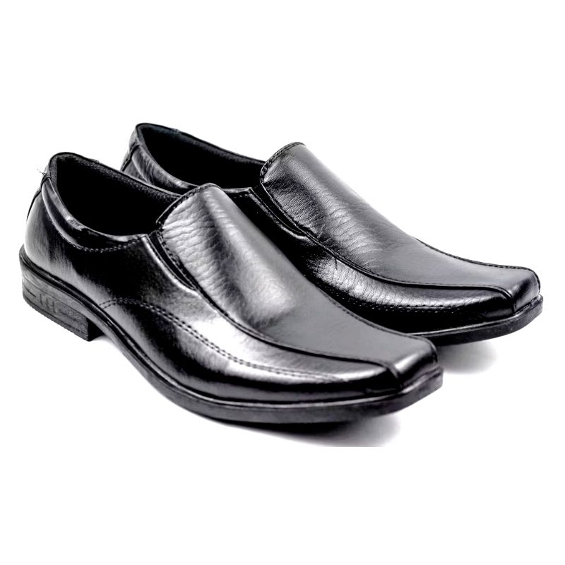 SEPATU PANTOFEL PRIA KEREN SEPATU KANTOR HITAM PREMIUM