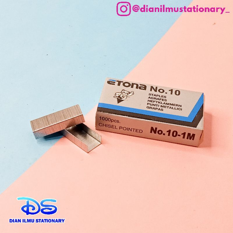 

isi stapler etona no 10