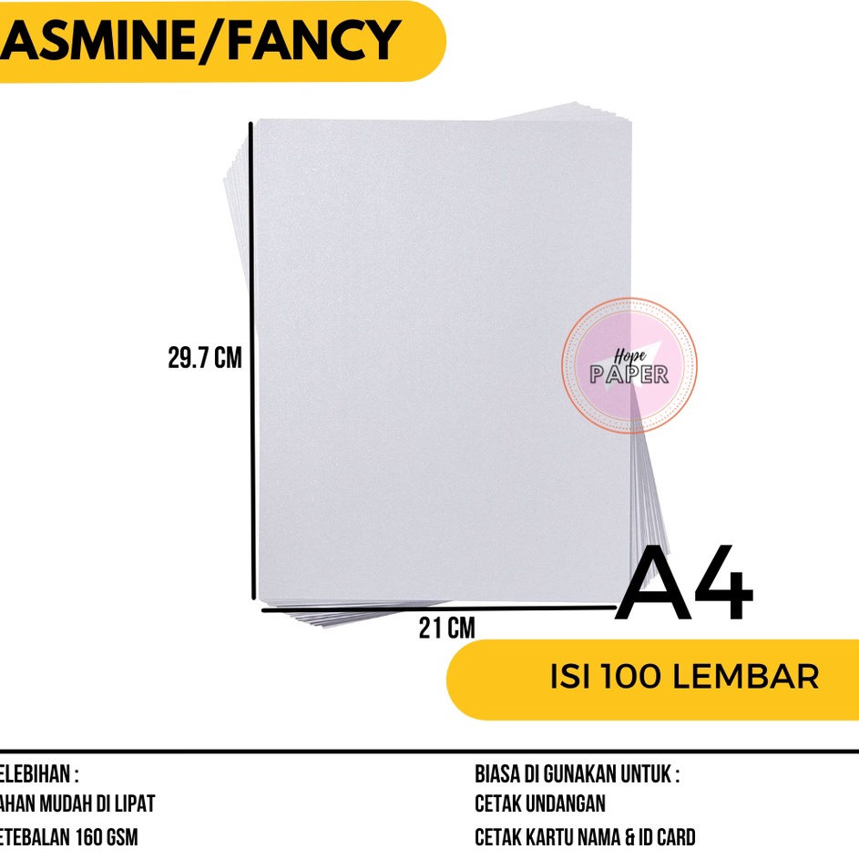 

KODE 86LA Kertas Jasmine Paper Flower A4 isi 1 lembar Kertas Jasmine A4 Kertas Jasmin