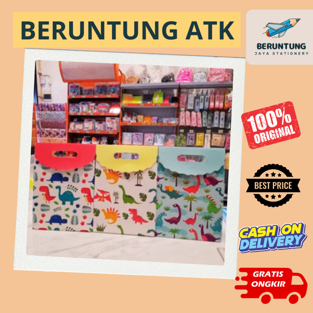 

Paper Bag Dinosaurus Size L