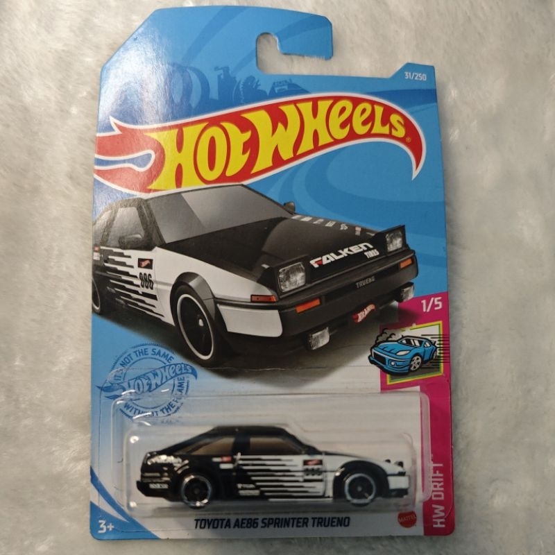 Hotwheels Toyota AE86 Sprinter Trueno