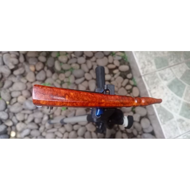 Pipa Roko Kayu Eksotis Amboyna Burl
