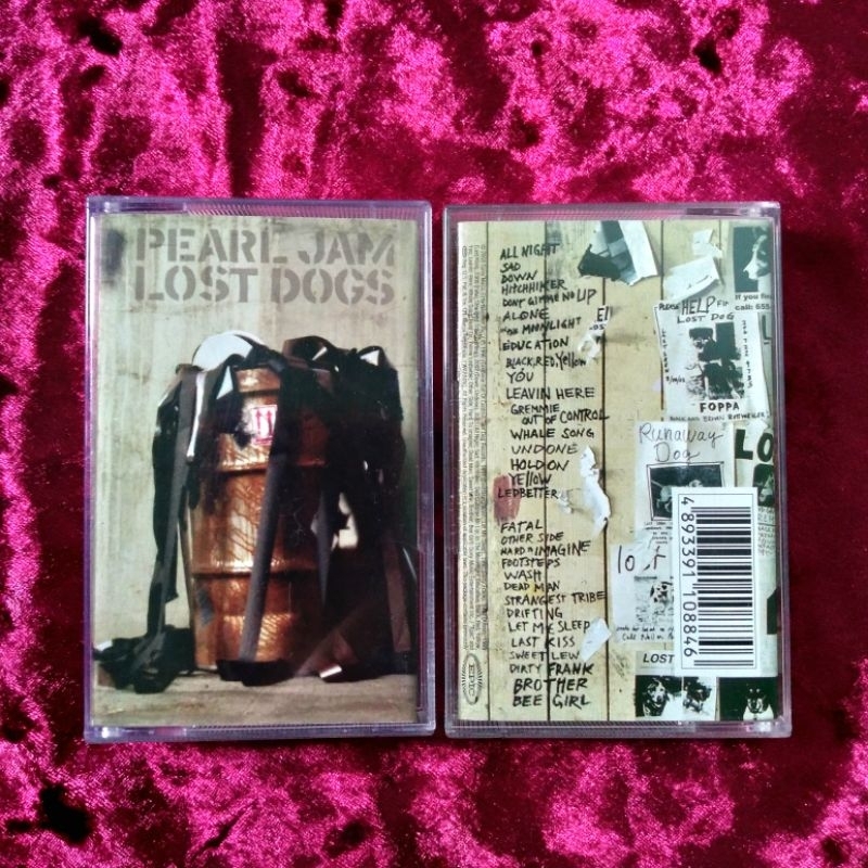 Kaset Pearl Jam - Lost Dogs (Double Cassette)